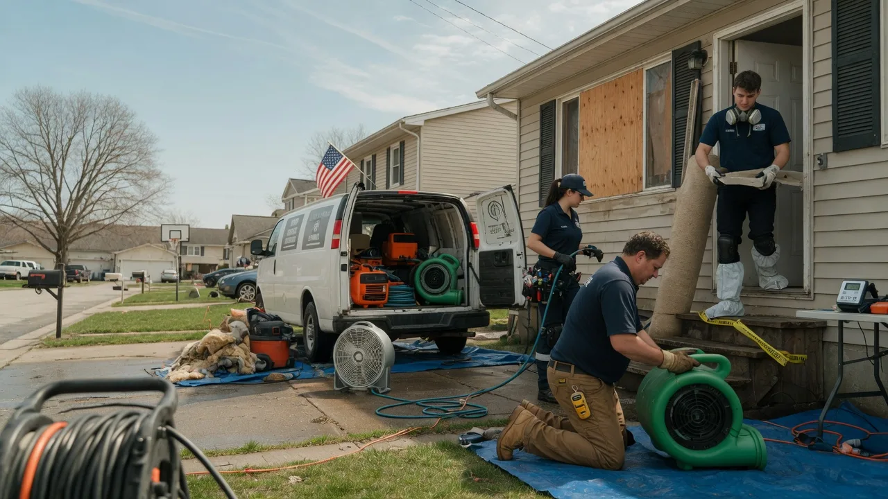 Water Damage Restoration in New Carlisle, IN near me